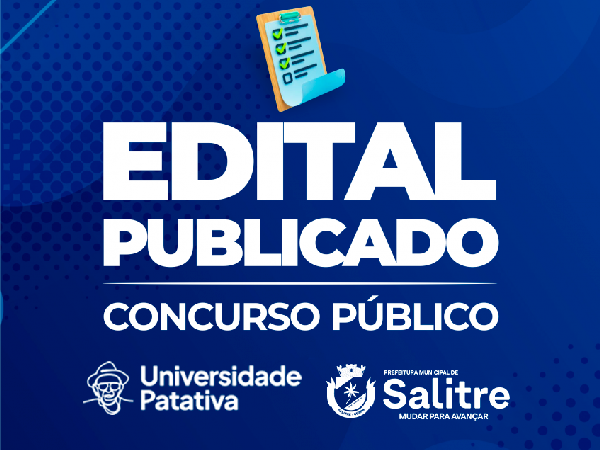 Edital do Concurso Público Nº. 001/202