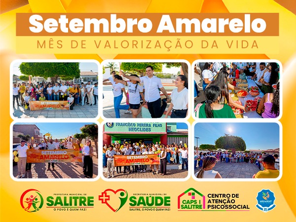 Setembro Amarelo: Prefeitura de Salitre inicia programação com capacitação técn [...]